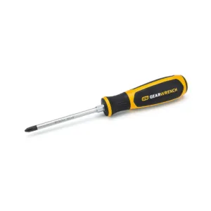 GearWrench No. 2 x 4 Inch Phillips Dual Material Screwdriver