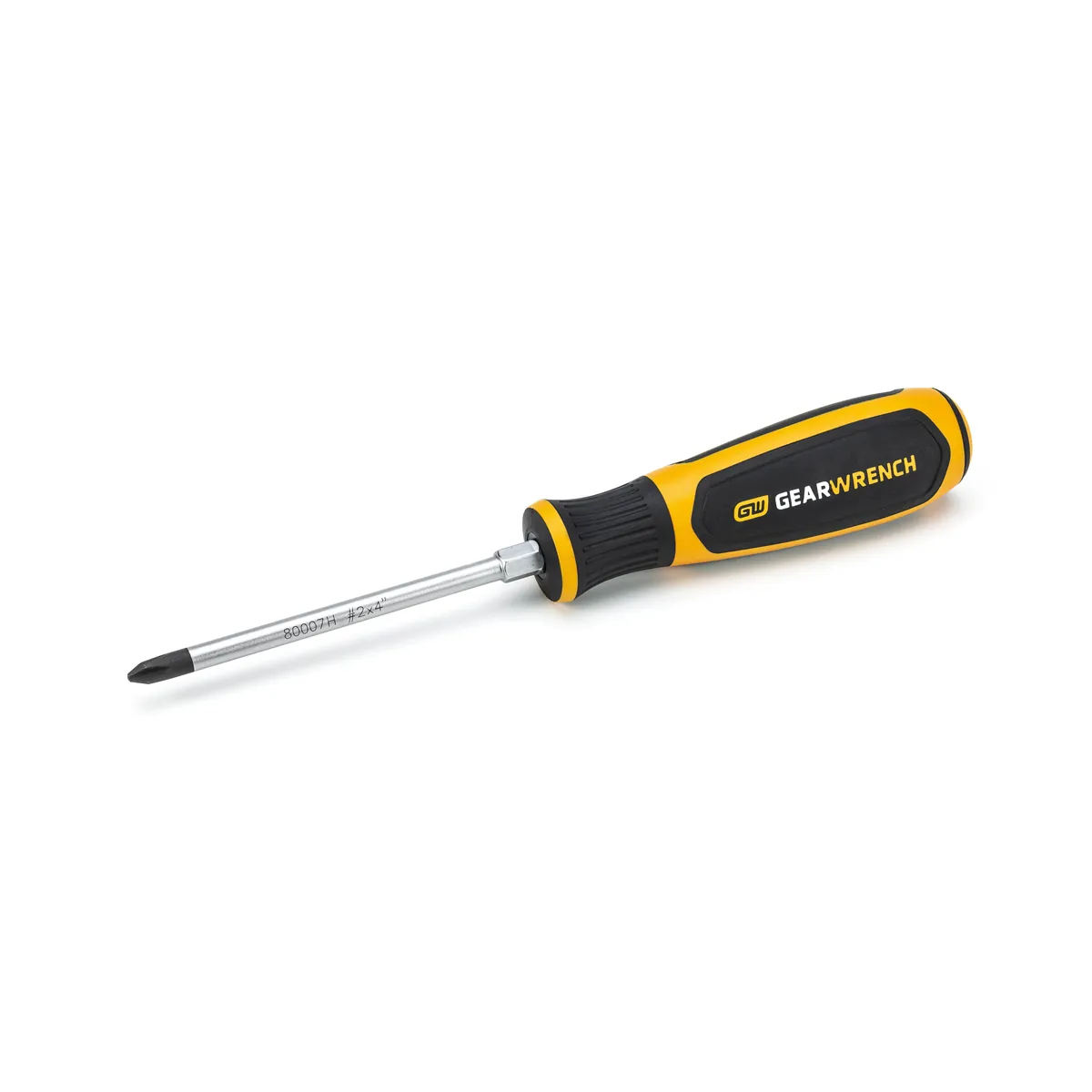 GearWrench No. 2 x 4 Inch Phillips Dual Material Screwdriver