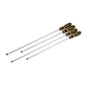 GearWrench 4 Piece Phillips/Slotted Dual Material Screwdriver Set