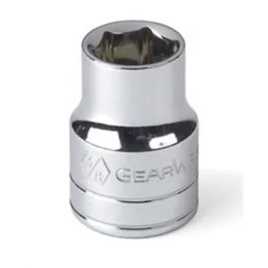 GearWrench 1/4 Inch Drive 6 Point Standard SAE Socket 3/8 Inch
