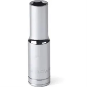 GearWrench 1/4 Inch Drive 6 Point Deep SAE Socket 9/32 Inch