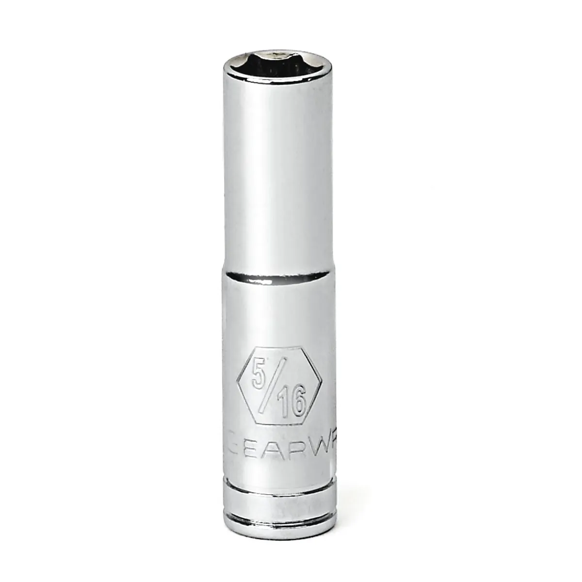GearWrench 1/4 Inch Drive 6 Point Deep SAE Socket 5/16 Inch