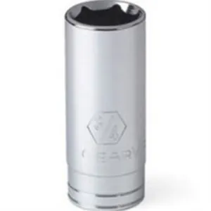 GearWrench 1/4 Inch Drive 6 Point Deep SAE Socket 1/2 Inch