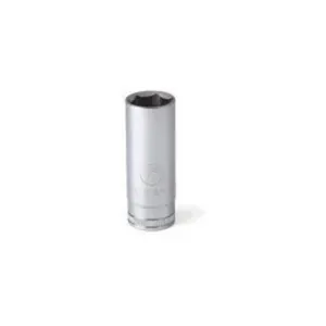 GearWrench 1/4 Inch Drive 6 Point Deep Metric Socket 8mm