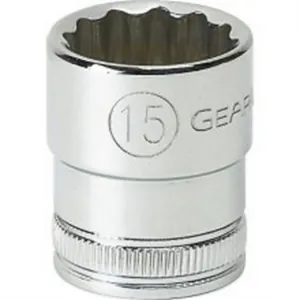 GearWrench 1/4 Inch Drive 12 Point Standard Metric Socket 10mm