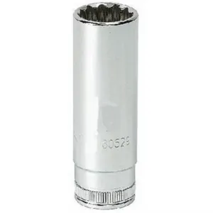 GearWrench 1/4 Inch Drive 12 Point Deep Metric Socket 10mm