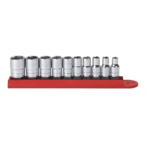 GearWrench 10 Piece 1/4 Inch Drive 6 Point Standard SAE Socket Set