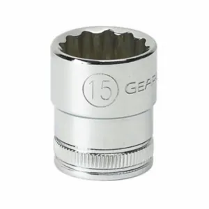 GearWrench 3/8 Inch Drive 6 Point Standard Metric Socket 22mm