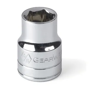 GearWrench 3/8 Inch Drive 6 Point Standard SAE Socket 3/8 Inch