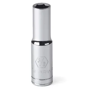 GearWrench 3/8 Inch Drive 6 Point Deep SAE Socket 3/8 Inch
