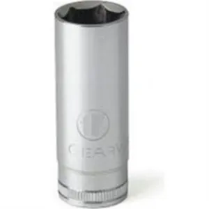 GearWrench 3/8 Inch Drive 6 Point Deep Metric Socket 8mm