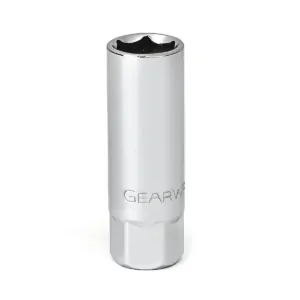 GearWrench 3/8 Inch Drive 6 Point 2-1/2 Inch Spark Plug Socket 5/8 Inch