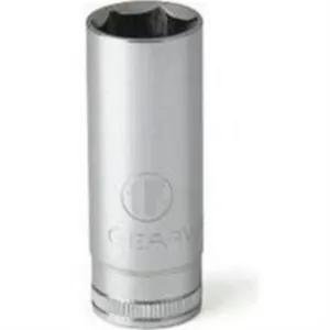 GearWrench 3/8 Inch Drive 6 Point Deep Metric Socket 21mm