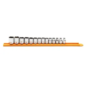 GEARWRENCH 14 Piece 3/8" Drive 6 Point Metric Hi-Viz Socket Set