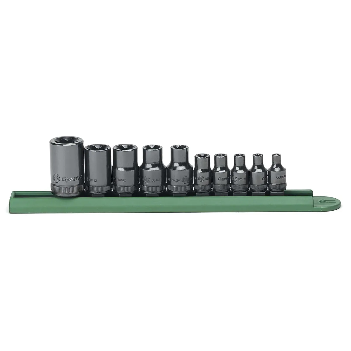 GearWrench 10 Piece 1/4 Inch, 3/8 Inch & 1/2 Inch Drive External Torx Socket Set