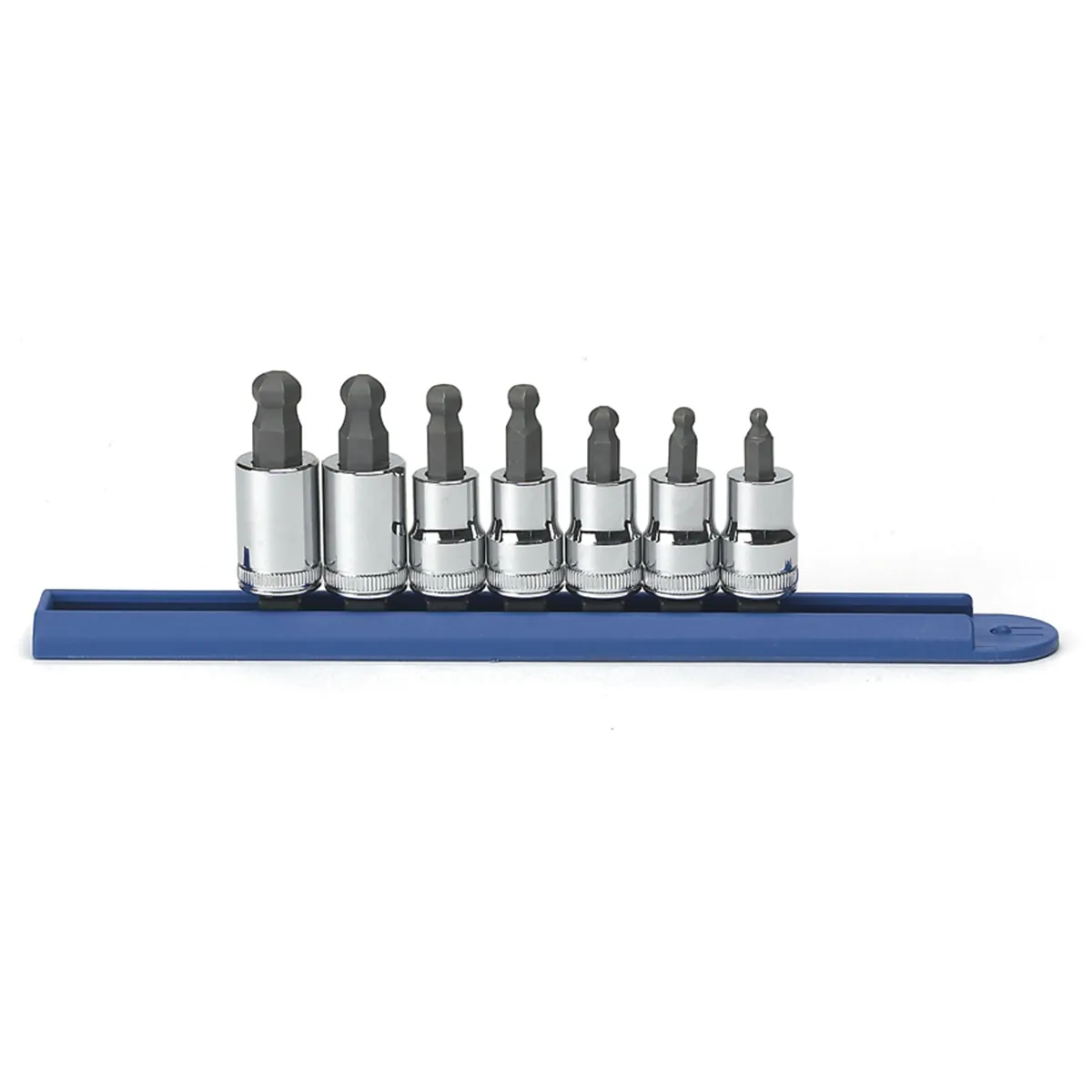 GearWrench 7 Piece 3/8 Inch Drive Ball End Hex Bit Metric Socket Set