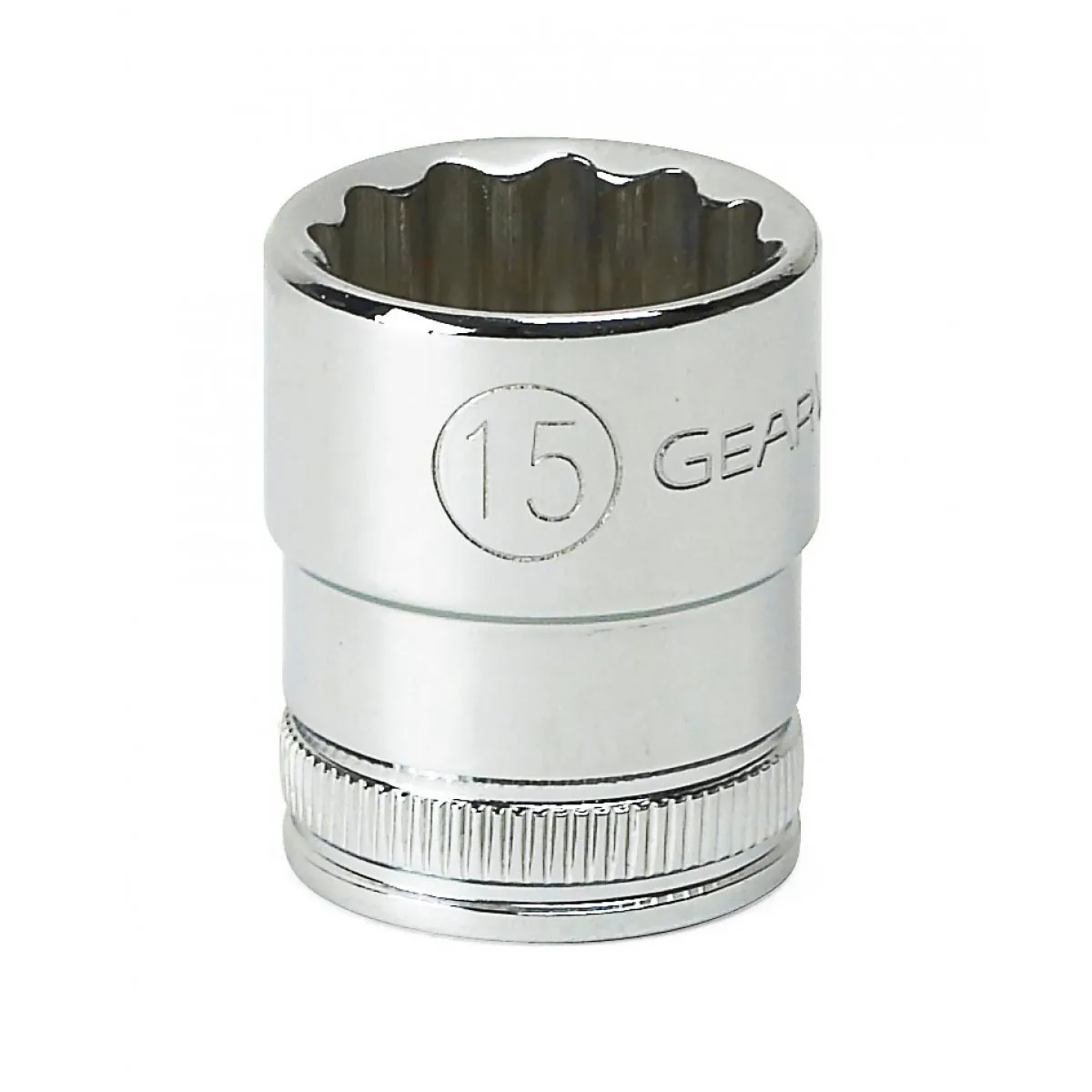 GearWrench 3/8 Inch Drive 12 Point Standard Metric Socket 21mm