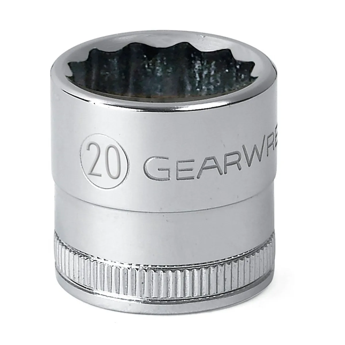 GearWrench 1/2 Inch Drive 12 Point Standard Metric Socket 26mm