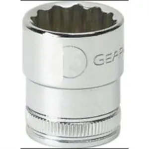 GearWrench 1/2 Inch Drive 12 Point Standard Metric Socket 12mm