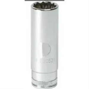 GearWrench 1/2 Inch Drive 12 Point Deep Metric Socket 12mm