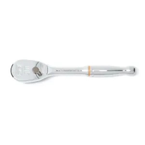 GearWrench 1/4 Inch Drive 90-Tooth Teardrop Ratchet 5 Inch
