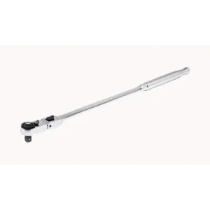 GearWrench 1/4 Inch Drive 72-Tooth Quick Release Locking Flex Slim Head Ratchet 12 Inch