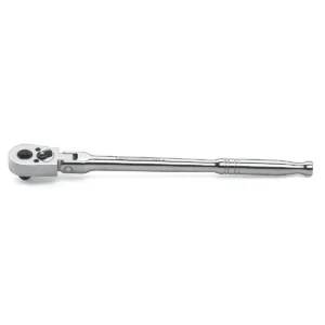 GearWrench 3/8 Inch Drive 45-Tooth Quick Release Flex Head Teardrop Ratchet 10-1/4 Inch