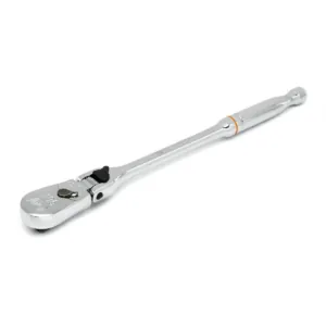GearWrench 3/8 Inch Drive 90-Tooth Locking Flex Head Teardrop Ratchet 11 Inch
