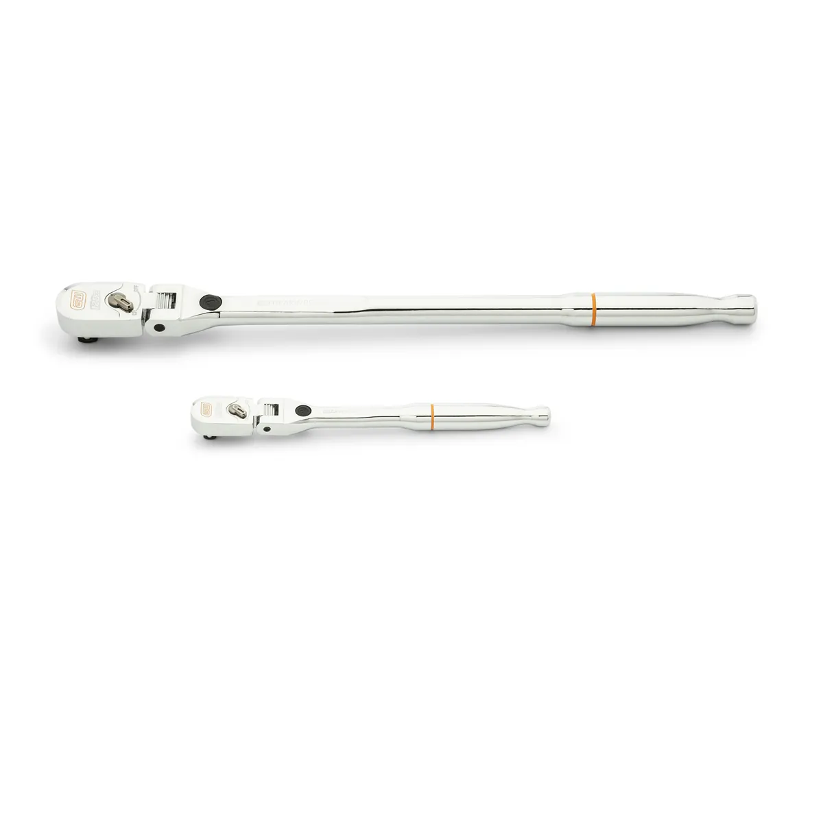 GearWrench 2 Piece 1/4 Inch & 3/8 Inch Drive 120XP Locking Flex Head Ratchet Set