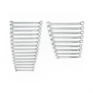 GearWrench 24 Piece 12 Point Long Pattern Combination SAE/Metric Wrench Set