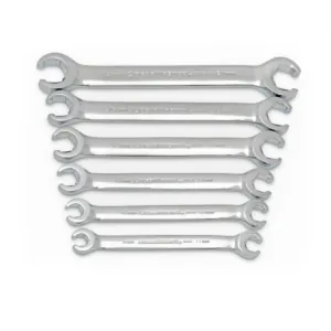 GearWrench 6 Piece Flare Nut Metric Wrench Set