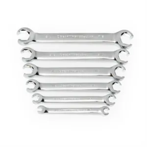 GearWrench 6 Piece Flare Nut SAE Wrench Set