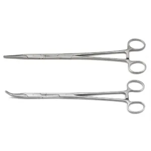 GearWrench 2 Piece Double-X Straight and 45 Degree Hemostat Plier Set