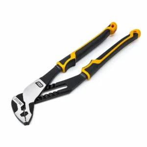 GearWrench 10 Inch PITBULL K9 Straight Jaw Dual Material Tongue and Groove Pliers