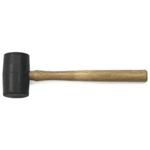 GearWrench 16 Ounce Rubber Mallet with Hickory Handle