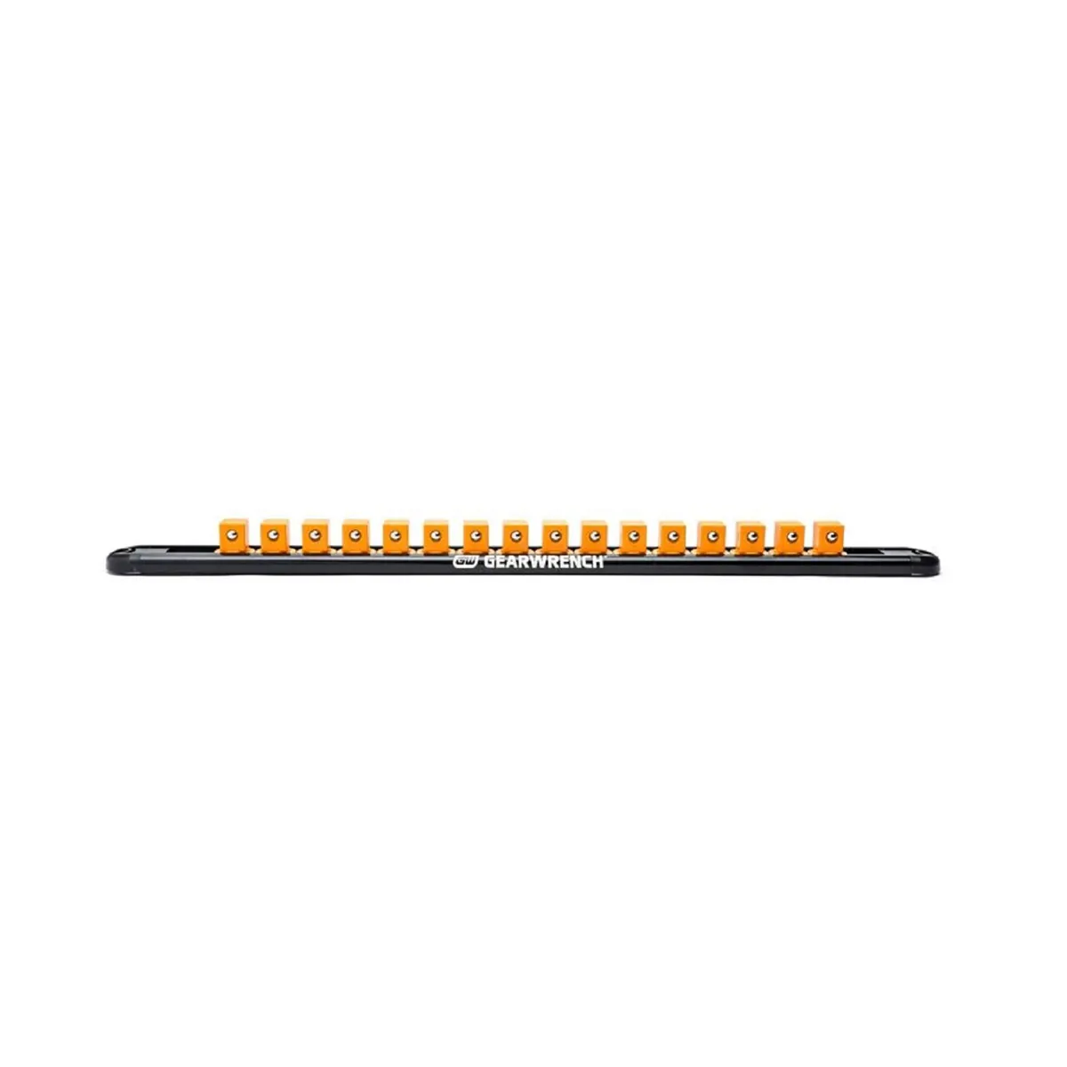 GearWrench 3/8 Inch Drive Magnetic Socket Rail Includes 14 Clips