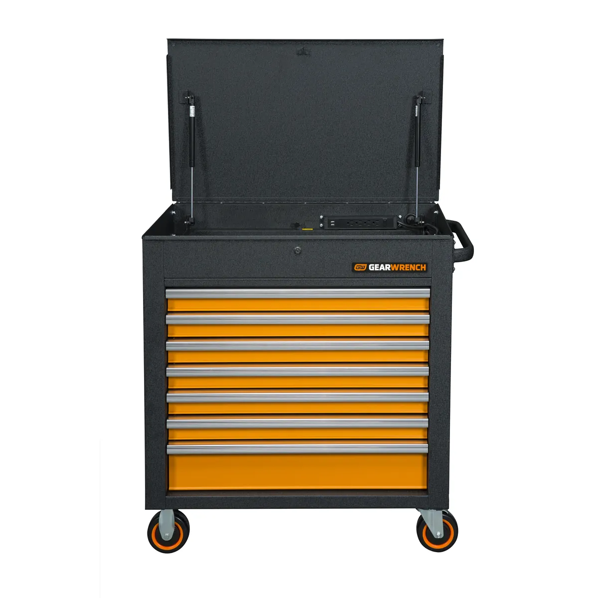 GearWrench 35 Inch 7 Drawer GSX Series Rolling Tool Cart with Tilt Top