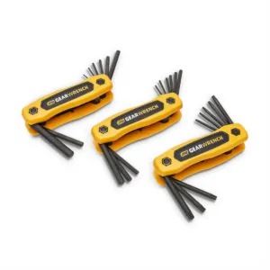 GearWrench 25 Piece SAE/Metric/Torx Folding Hex Key Set
