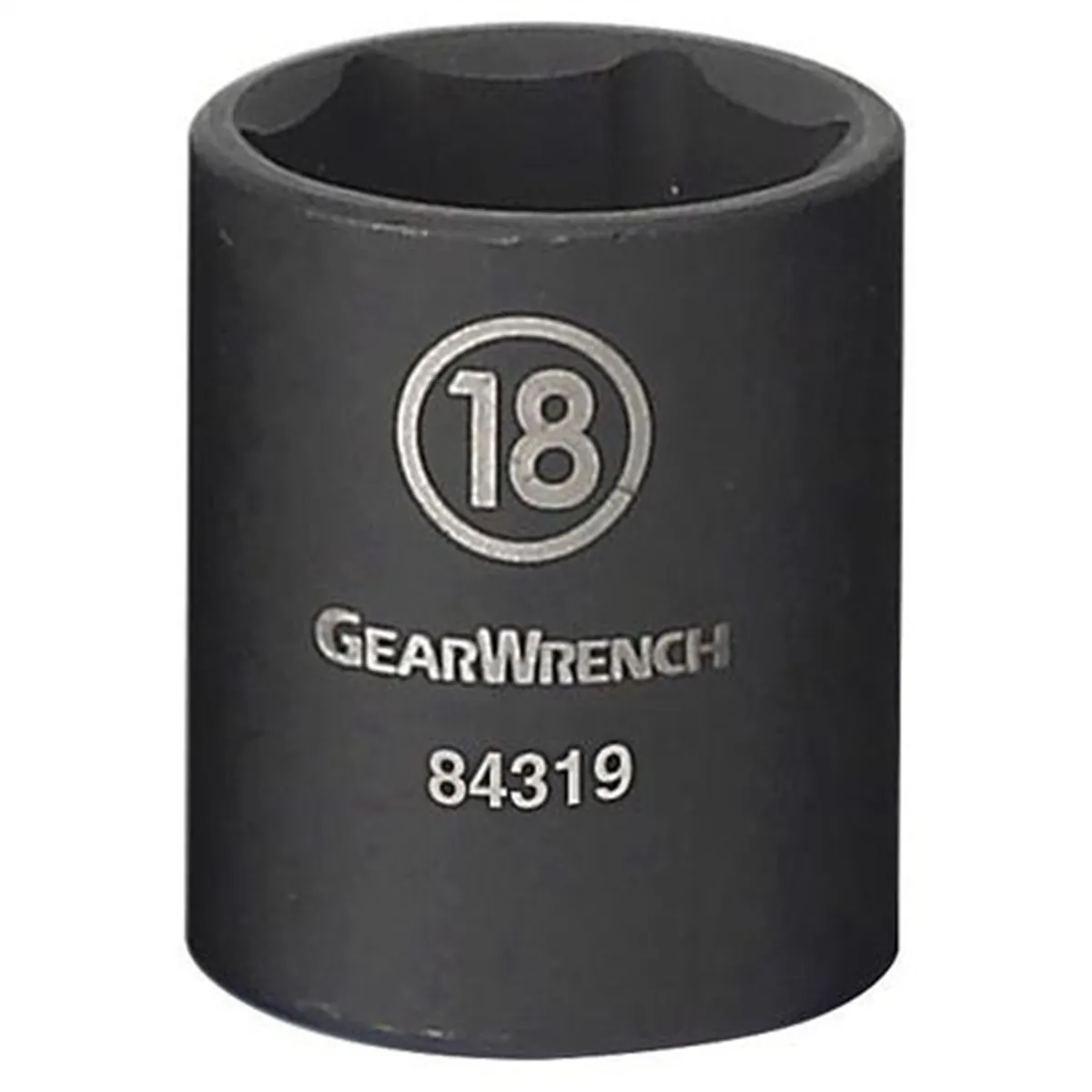 GearWrench 3/8 Inch Drive 6 Point Standard Impact Metric Socket 10mm