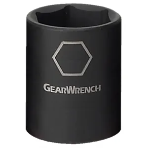GearWrench 1/2 Inch Drive 6 Point Deep Impact SAE Socket 15/16 Inch