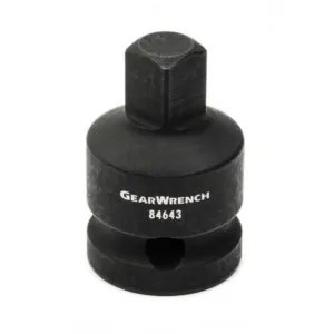 GearWrench 1/2 Inch Drive 1/2 Inch F x 3/8 Inch M Impact Adapter