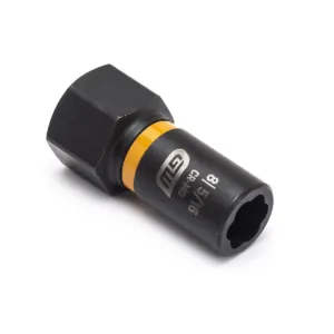 GearWrench 1/4 Inch Drive Bolt Biter Impact Extraction Socket 8mm [5/16 Inch]