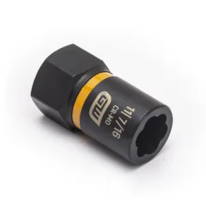 GearWrench 3/8 Inch Drive Bolt Biter Impact Extraction Socket 11mm [7/16 Inch]