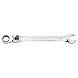 GearWrench 19mm 72-Tooth 12 Point XL Locking Flex Head Ratcheting Combination Wrench