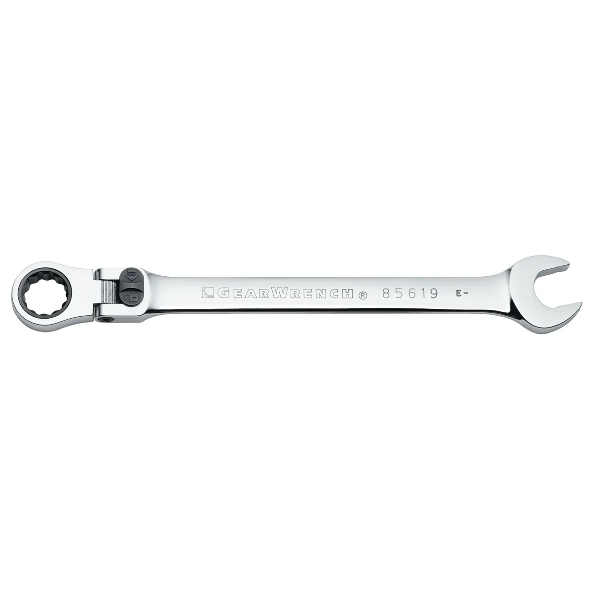 GearWrench 19mm 72-Tooth 12 Point XL Locking Flex Head Ratcheting Combination Wrench