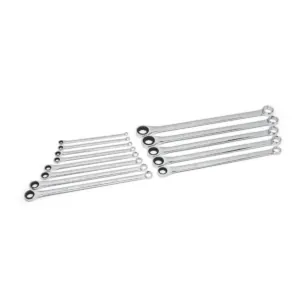 GearWrench 13 Piece 72-Tooth 12 Point XL GearBox Double Box Ratcheting SAE Wrench Set