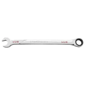 GearWrench 1-1/8 Inch 120XP Universal Spline XL Ratcheting Combination Wrench