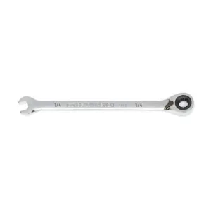 GearWrench 1/4 Inch 90-Tooth 12 Point Reversible Ratcheting Wrench