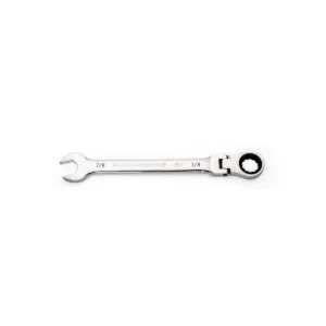 GearWrench 7/8 Inch 90-Tooth 12 Point Flex Head Ratcheting Combination Wrench