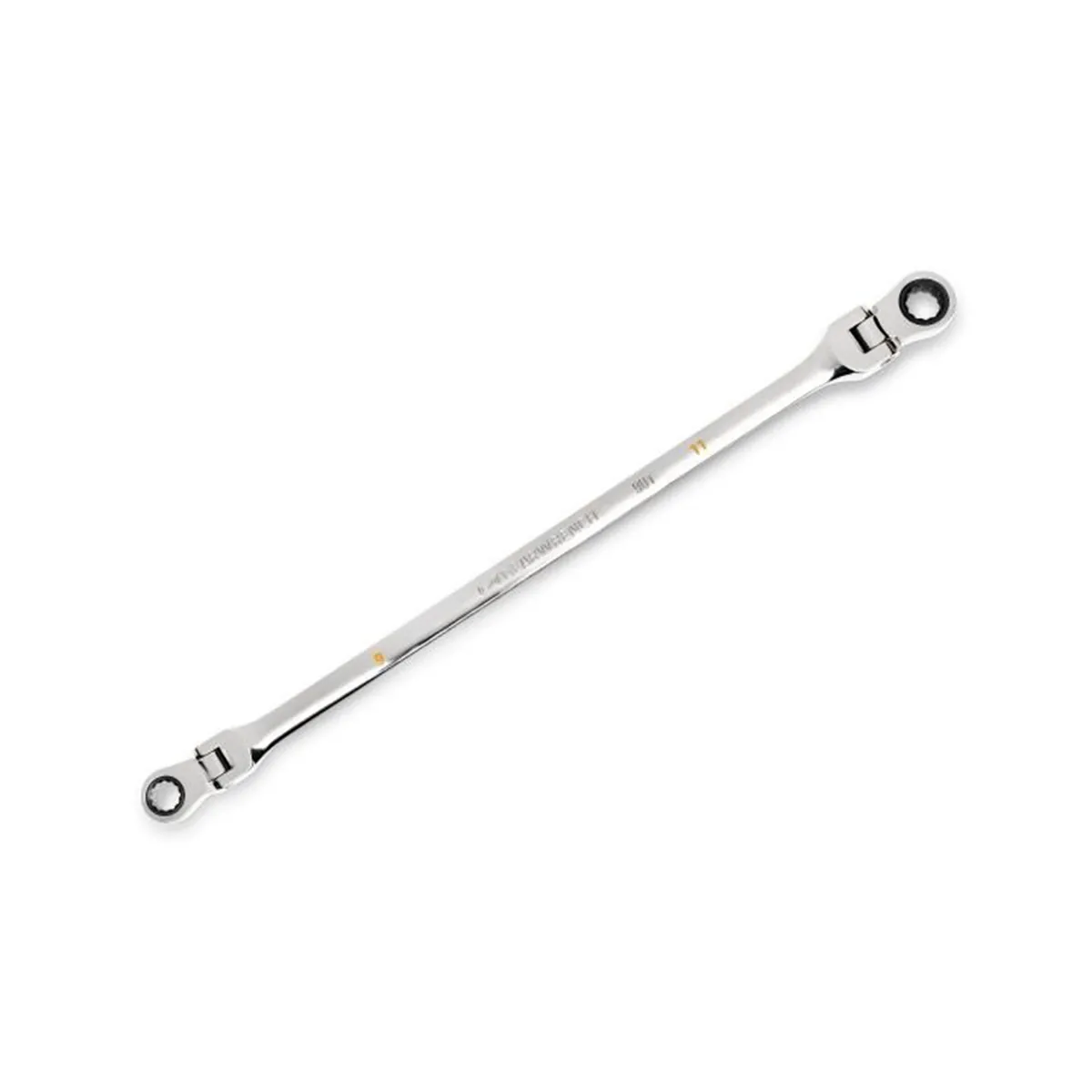 GearWrench 90-Tooth 12 Point GearBox Double Flex Ratcheting Wrench 9x11mm
